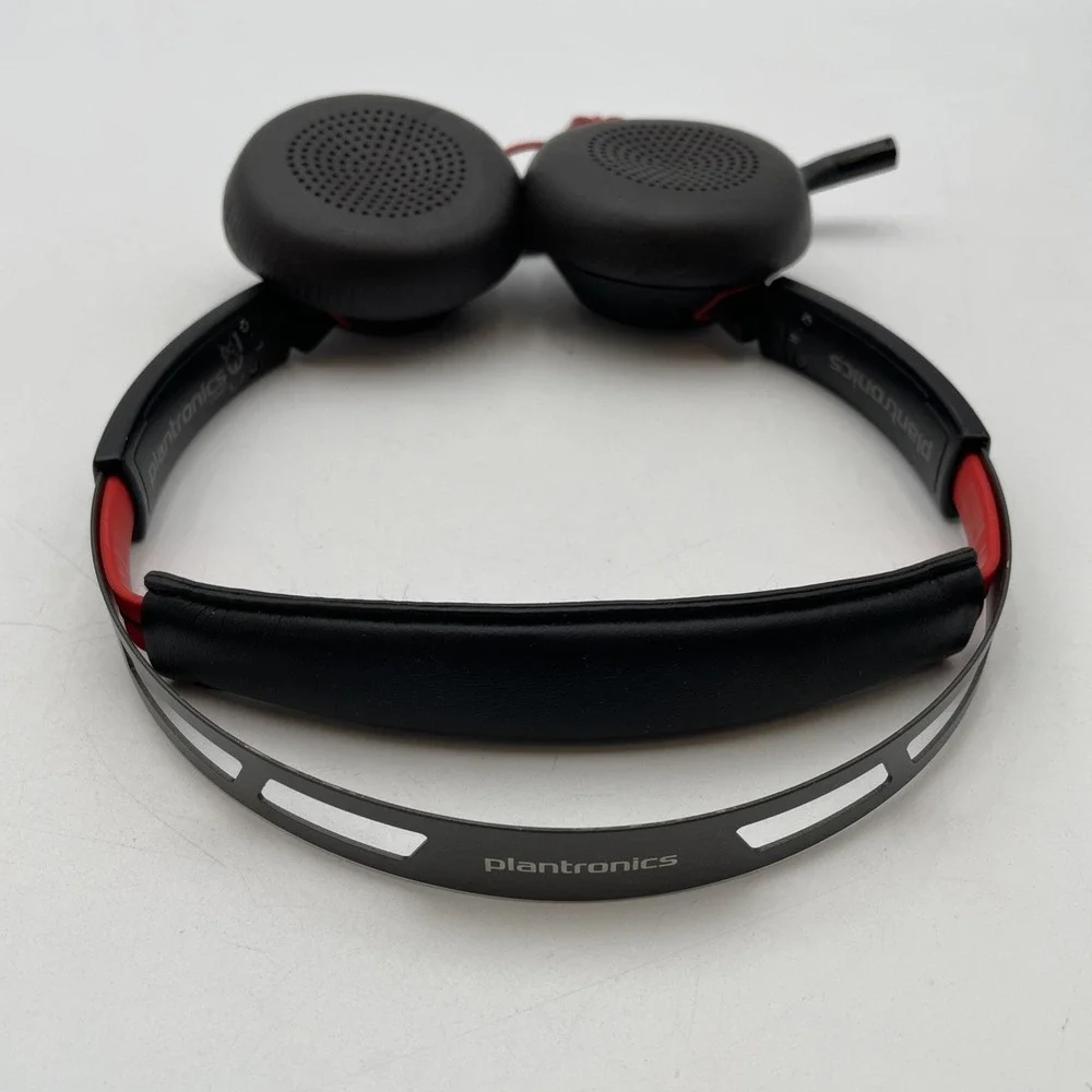 Plantronics Poly Duo C5220T Wired On Ear Headset USB-C Controlled Tested